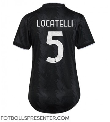 Juventus Manuel Locatelli #5 Borta Matchtröja Dam 2022-23 Kortärmad